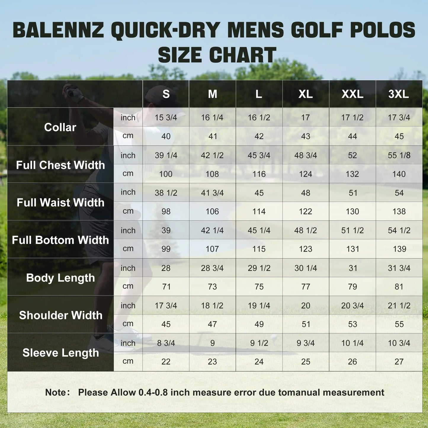 BALENNZ Golf Polos for Men Quick-Dry Athletic Mens Polo Shirts Short Sleeve Summer Casual Moisture Wicking Golf Shirt XX-Large 4 Pack Dark Grey, Navy, Light Blue, Milddle Blue